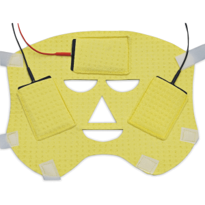 (Bild für) Gesichtsmaske - mit 3 Elektroden und Kabel