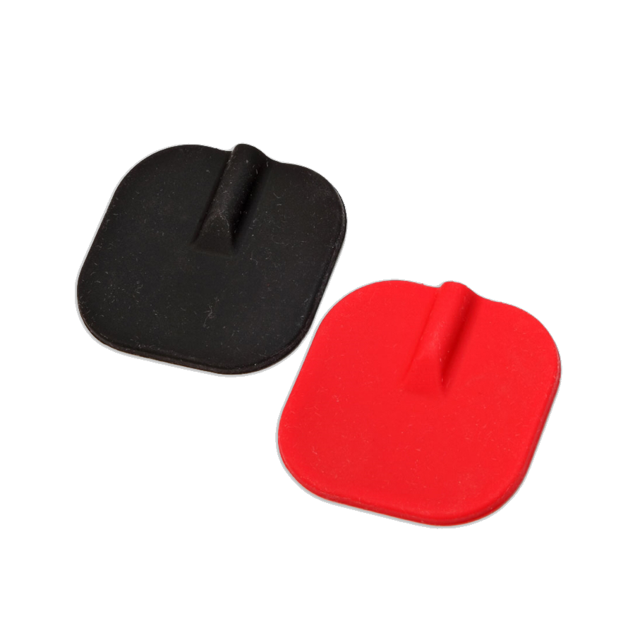 Pair of silicone electrodes 45 x 45 mm Click Image to Close