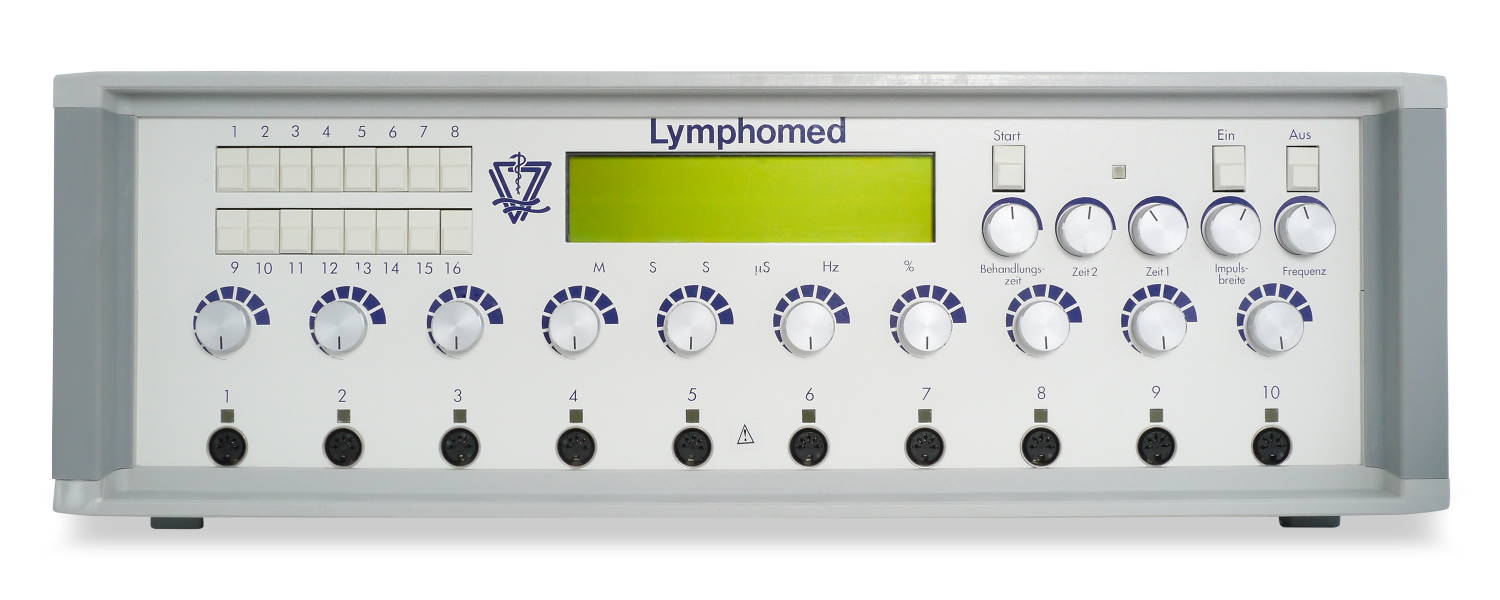 DE24 - 10-channel Lymphomed - professional device- 16 programs